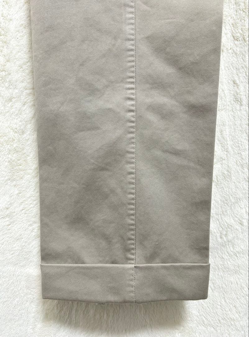 【極美品】PT01 メンズ 製品染め パンツ 44 S 75cm グレーベージュ