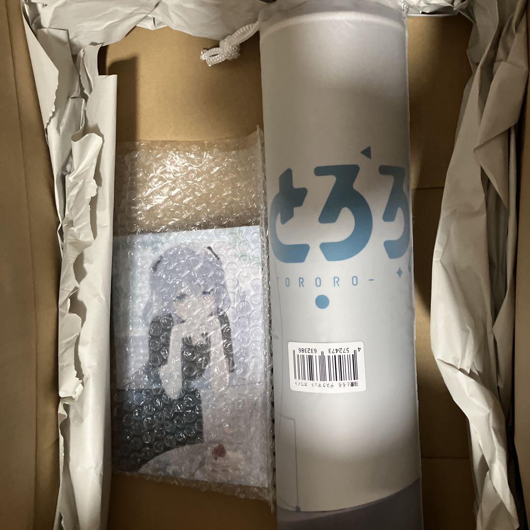 猫麦とろろデスクマットホワイトポストカード付き