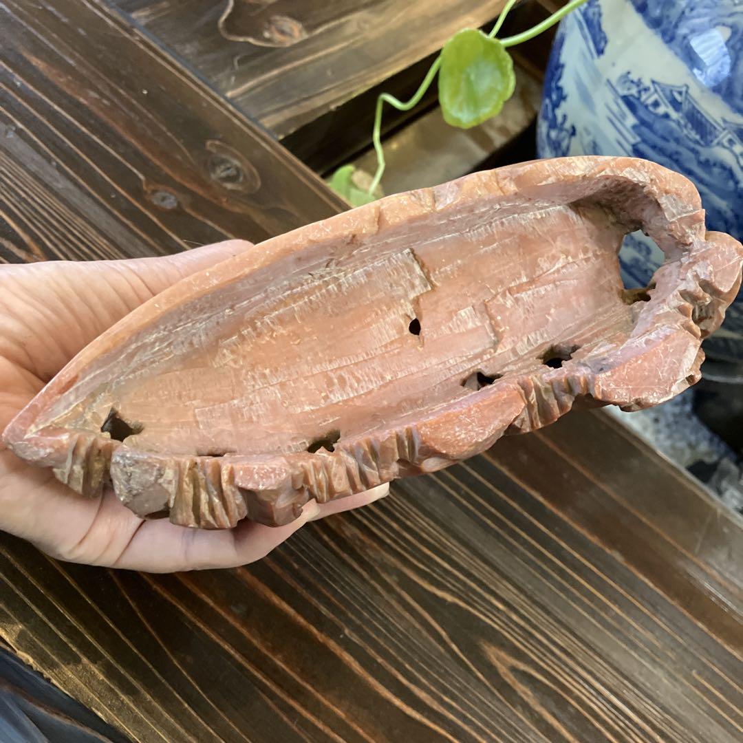 アンティーク 石彫 花瓶