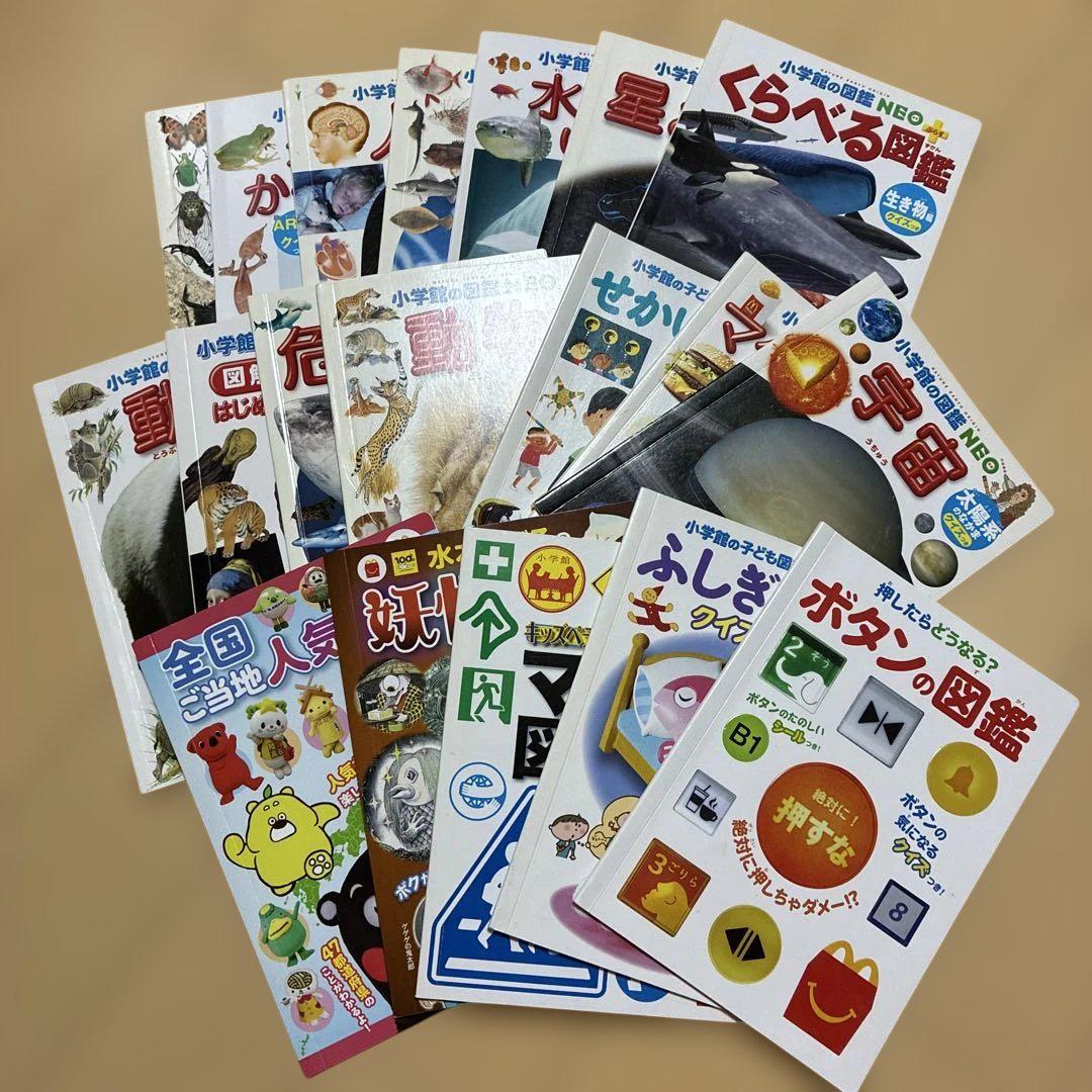 小学館図鑑NEO17冊+図鑑2冊 19巻セット【バラ売り不可】 小学館の図鑑NEO 既26巻セットの通販はau PAY マーケット - 脳
