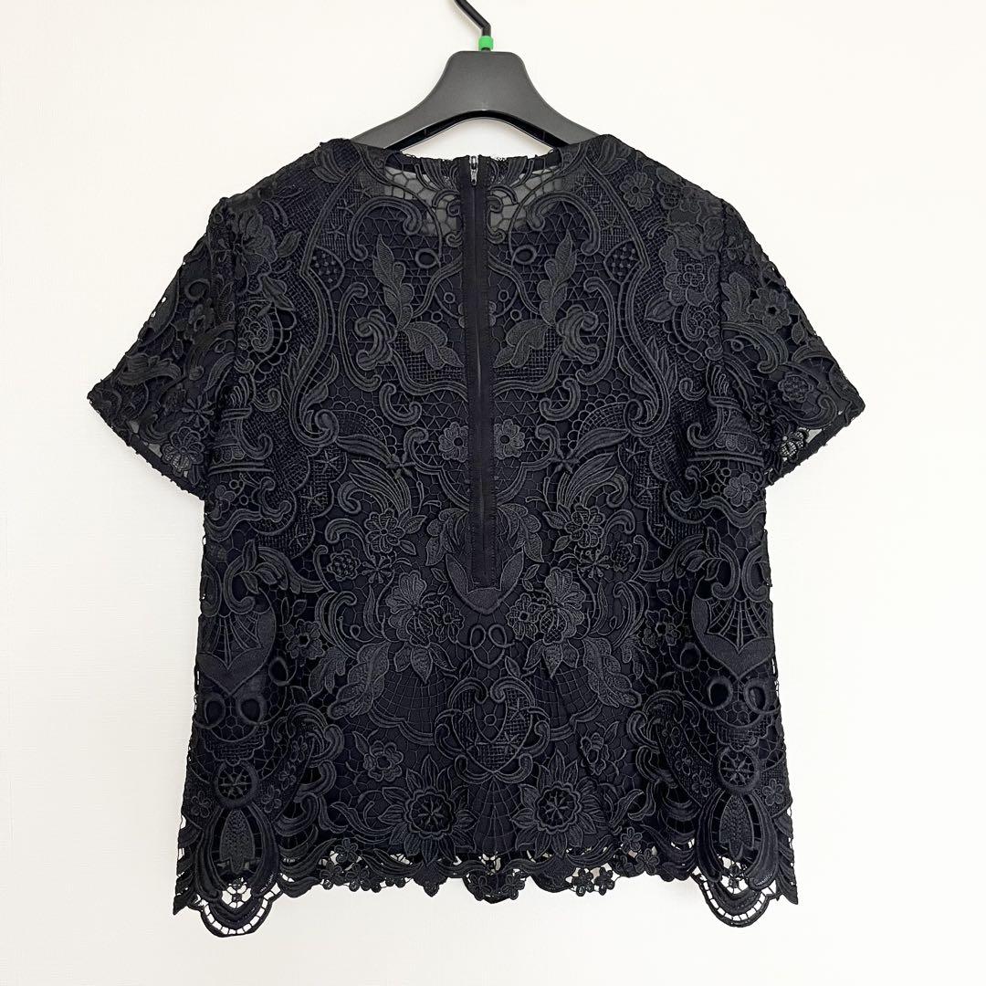 ADORE アドーア 日本製 レースカットソー 【定価43,000円】