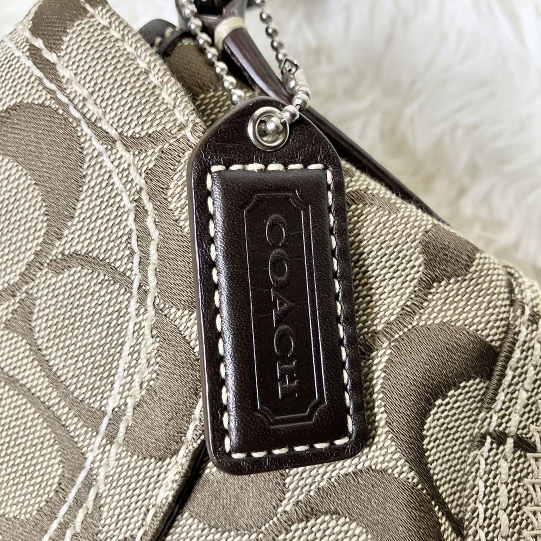極美品✨️ COACH ハンドバッグ ソーホー ワンショルダー シグネチャー