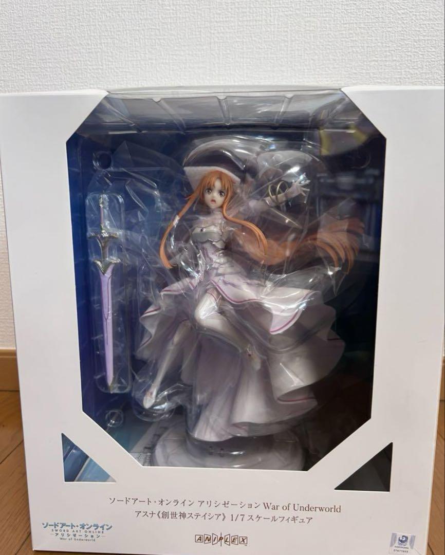 ソードアート・オンライン　アスナ　フィギュア　創世神ステイシア　アリシゼーション