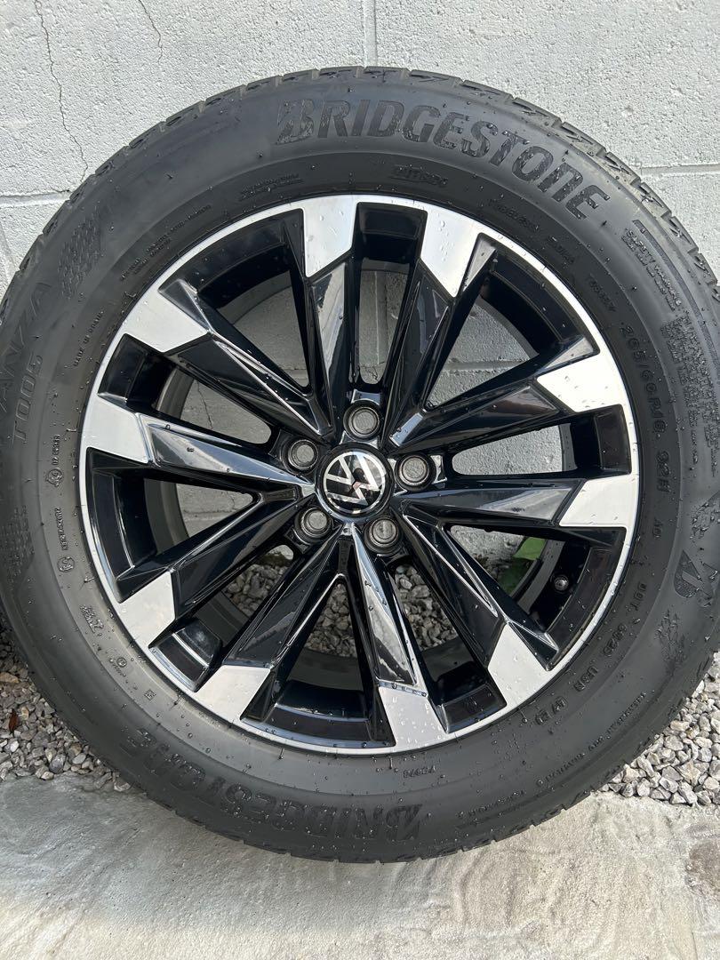 VW T-Cross純正 205/60R16 純正ホイール・夏タイヤ　4本セット