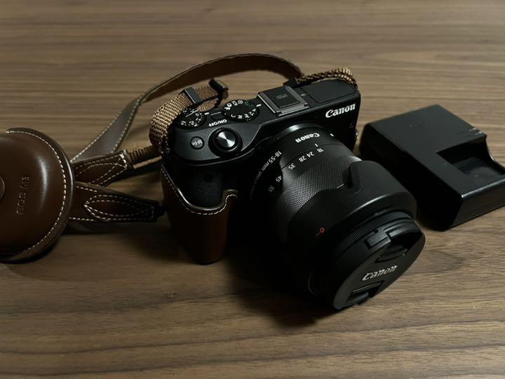 40%割引ワンピなど最旬ア! Canon EOS M3 18-55㎜ キャノンレンズ 標準小売価格 SONY 動作品③ レンズ(18-55)a6300 α6300 デジタルカメラ