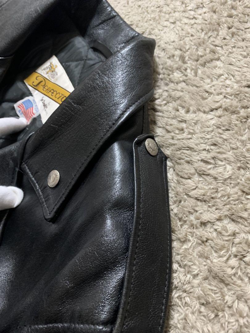 Perfecto Schott ダブルライダースロングコート