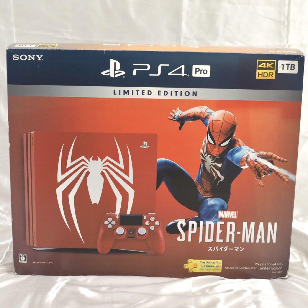 PS4pro本体 スパイダーマン リミテッドエディション プレステ4プロ 本体