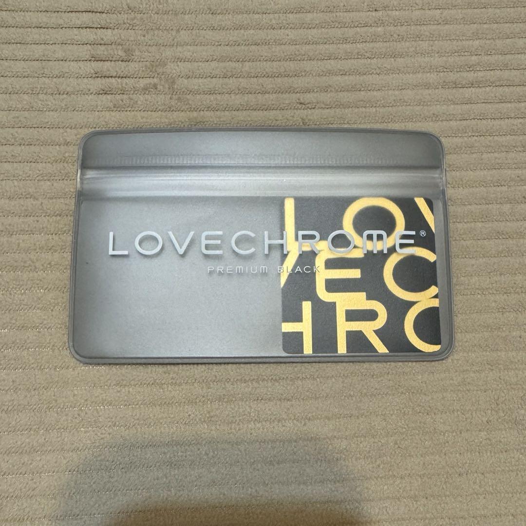ラブクロムツキプレミアムブラック コームLOVE CHROME