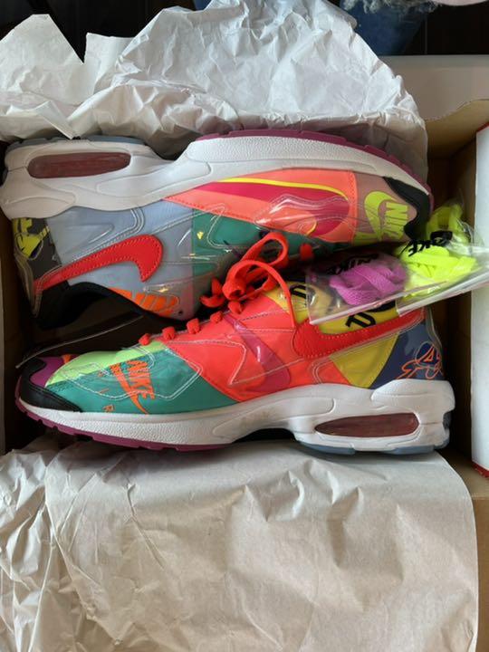 国内最安値! 新品!NIKE ナイキ アトモス別注 エアマックス2 - スニーカー