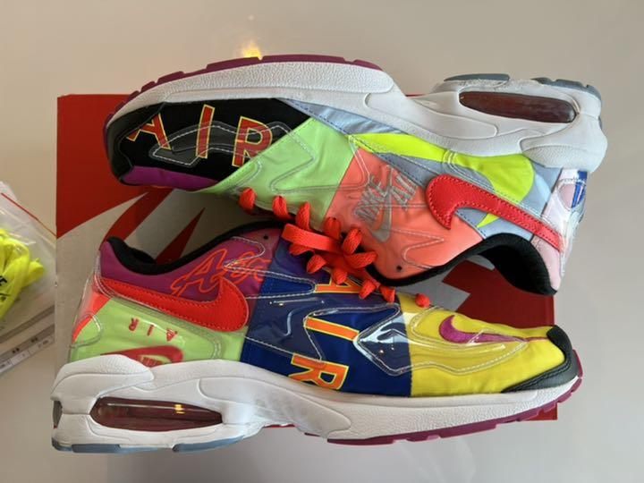 国内最安値! 新品!NIKE ナイキ アトモス別注 エアマックス2 - スニーカー