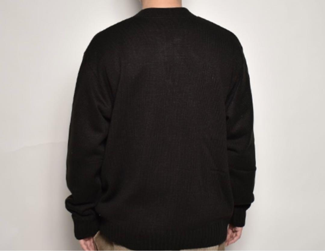 Sai/Zip Up Acrylic Crewneck Cardigan US
