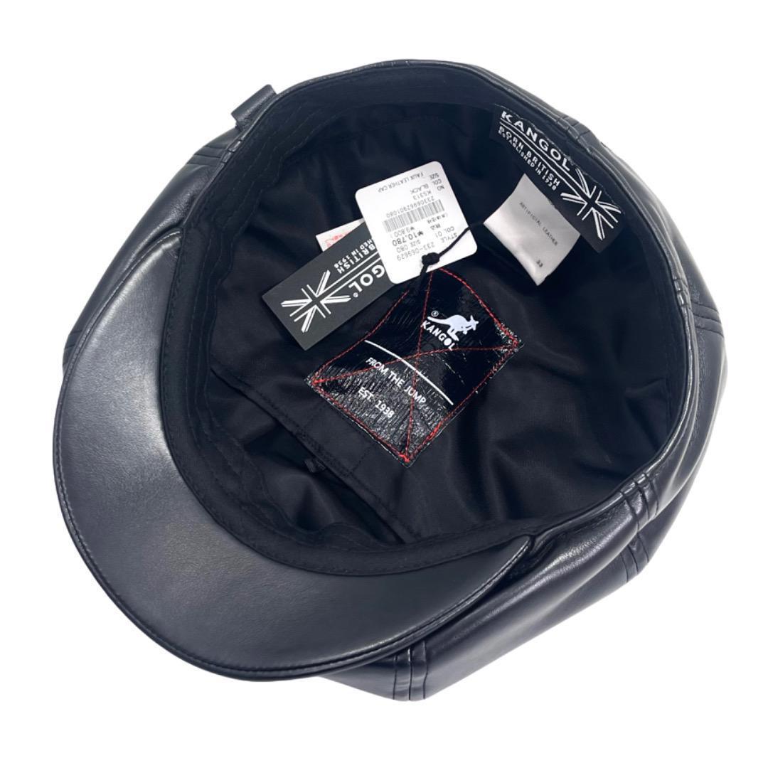 KANGOL レザーハンチング