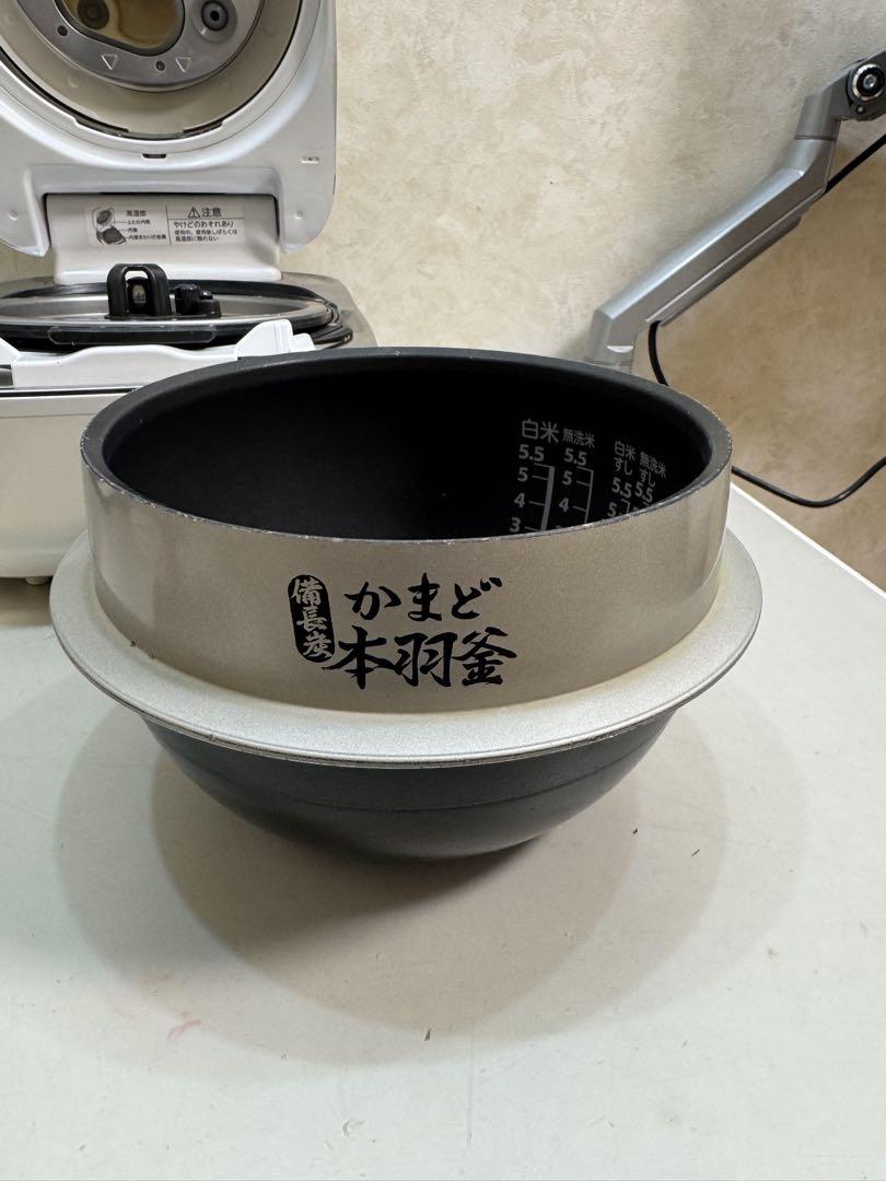 TOSHIBA 真空圧力IHジャー炊飯器 RC-10ZWM 1L 2018年製