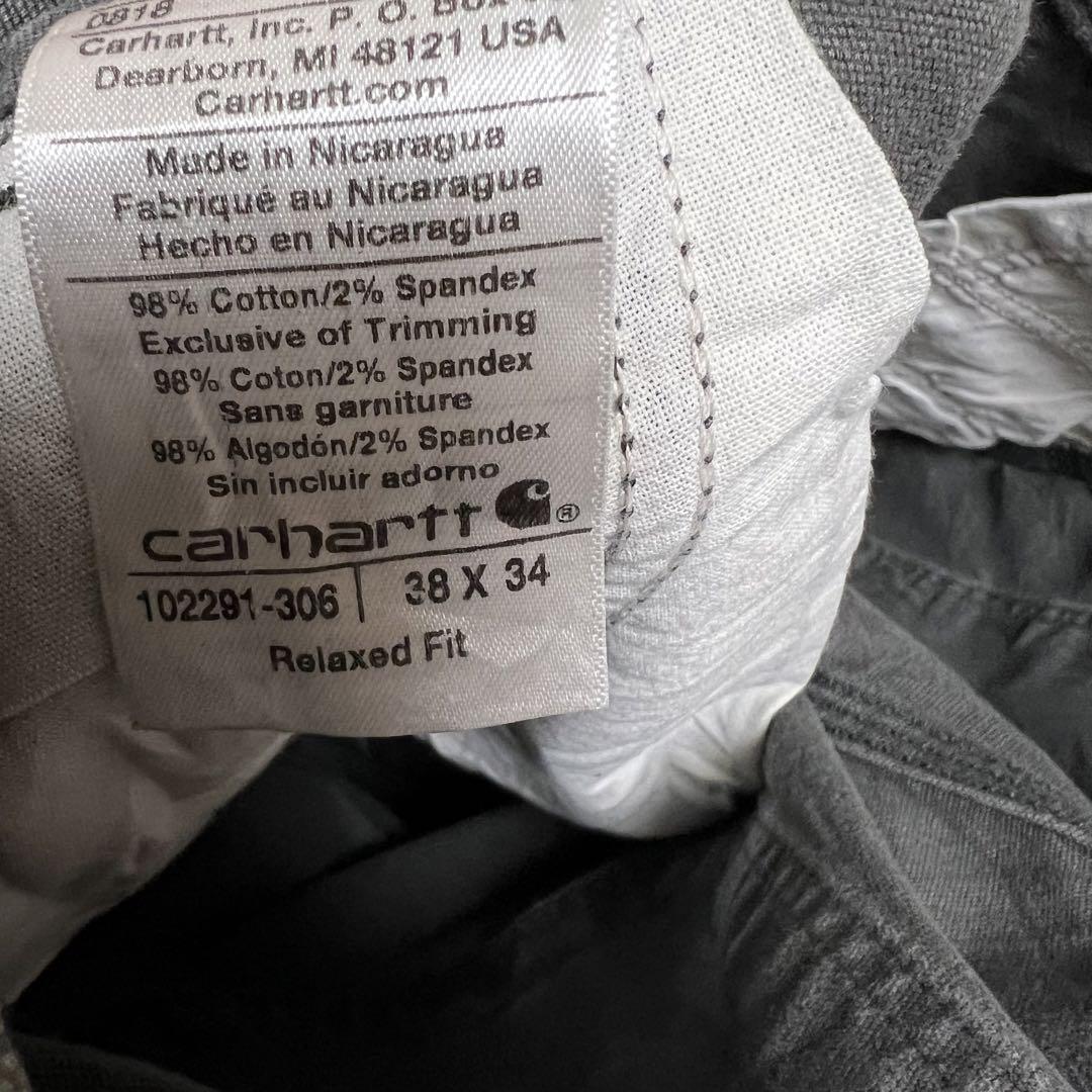 K*3様 Carhartt カーハート ペインターパンツ スモーキーグレー 38