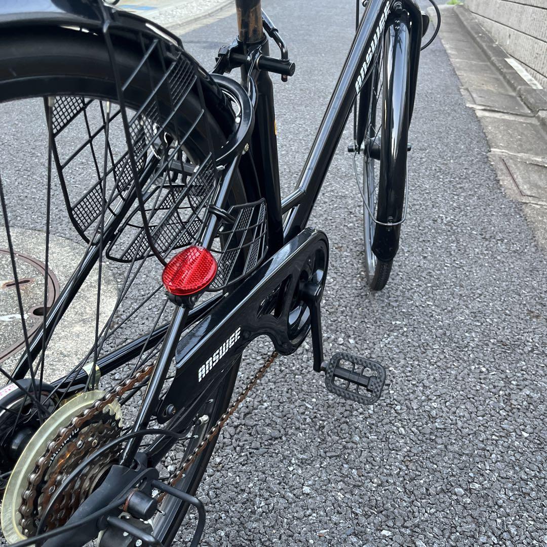 品川区近辺 武蔵小杉 自転車本体 27インチ 保証書・譲渡証明書付