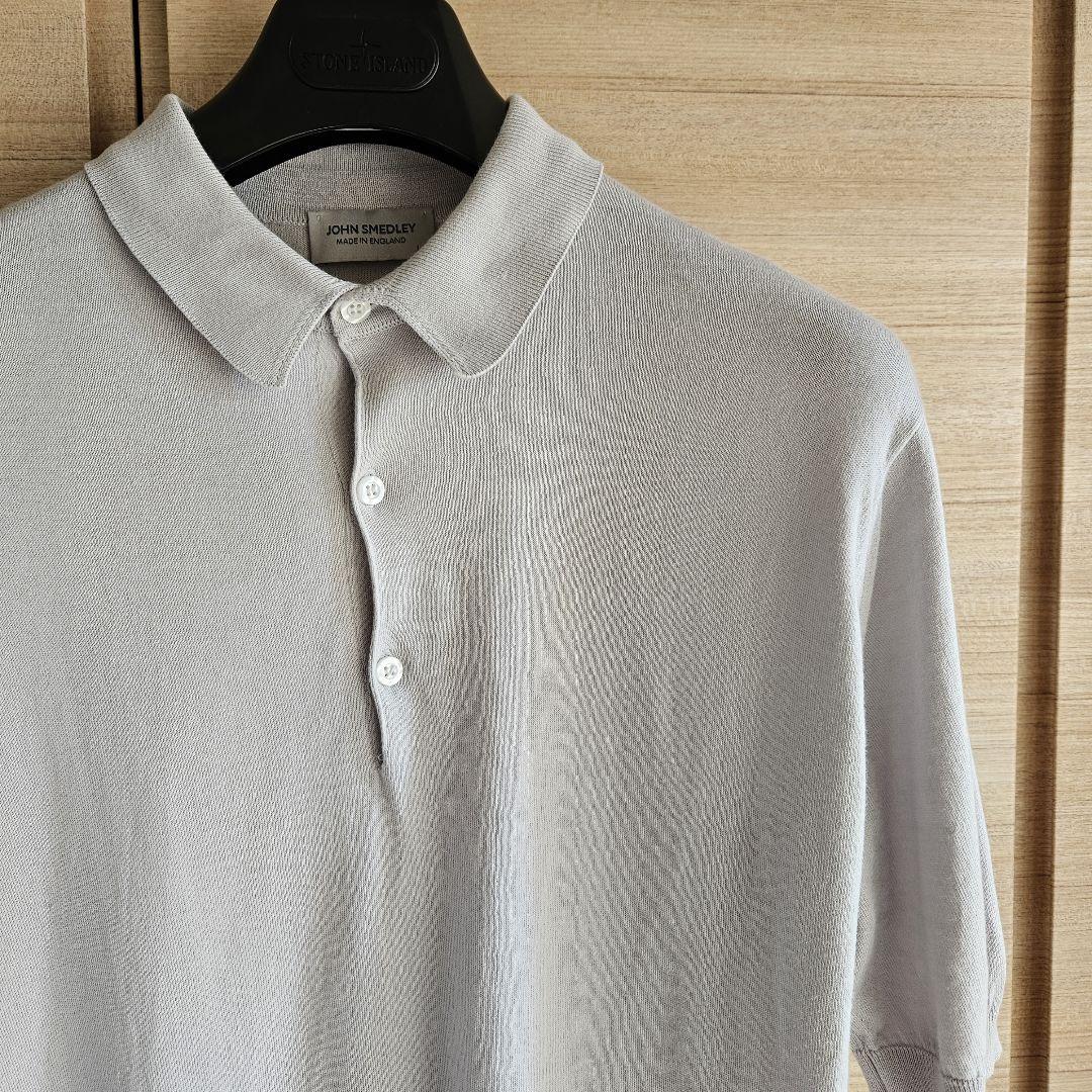 ジョンスメドレー JOHN SMEDLEY ニットポロシャツ ADRIAN