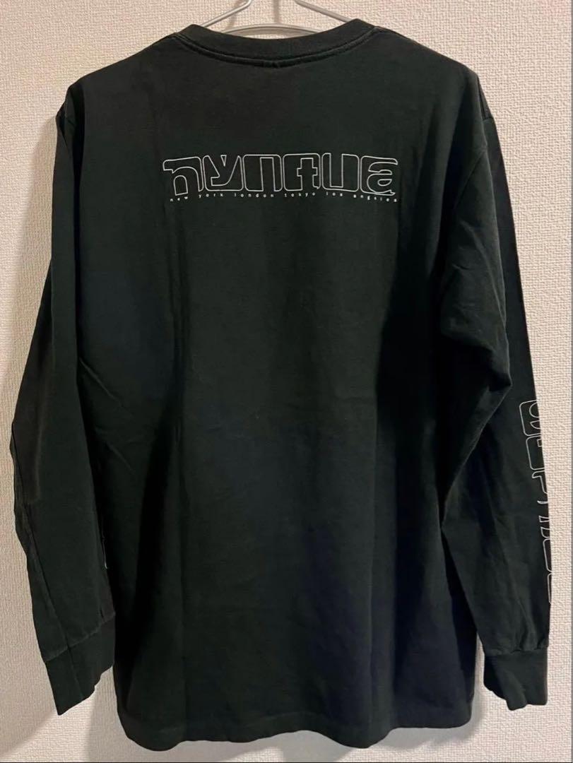 Stussy ロンT 長袖Tシャツ 紺タグ　USA製　Old