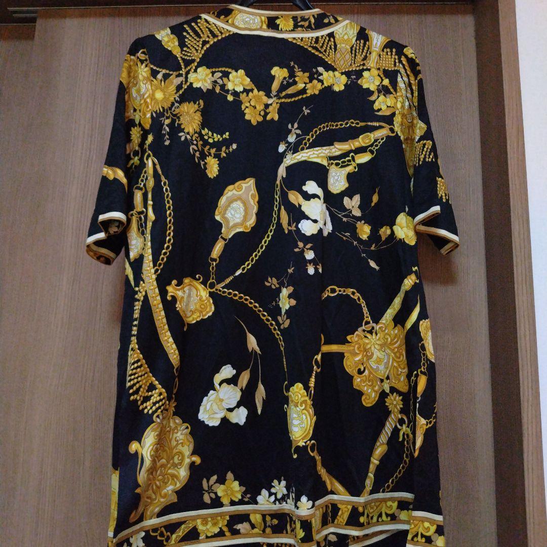 LEONARD FASHION ノーカラージャケット 黒/黄色 LEONARD FASHION ノーカラージャケット 黒/黄色