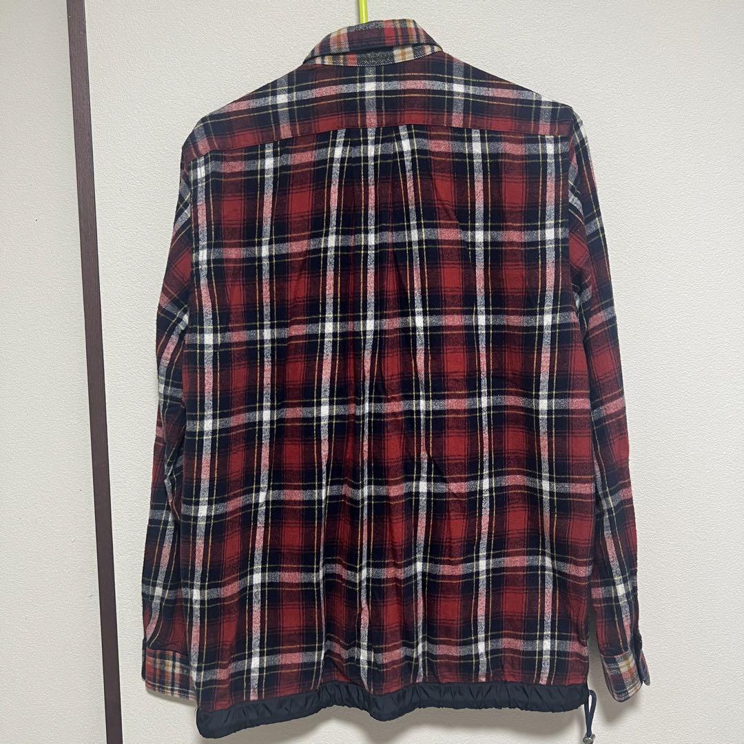 sacai  フランネルボタンダウンシャツ