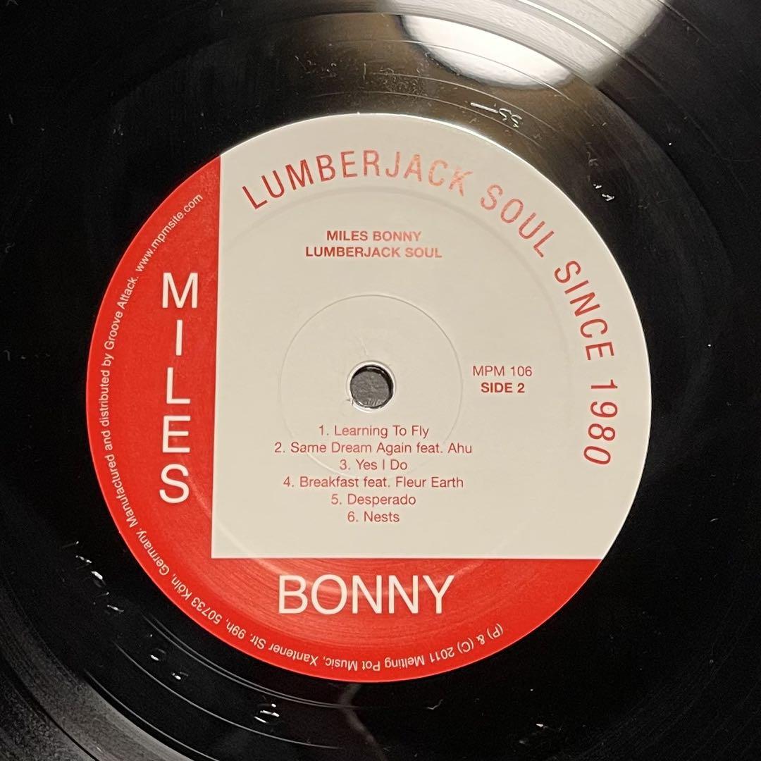 レアLP MILES BONNY/ Lumberjack Soul