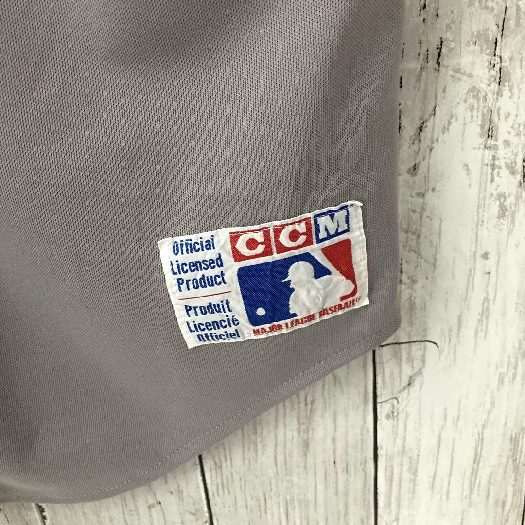90sヴィンテージ古着CCM MLB アトランタブレーブス刺繍ロゴユニフォーム