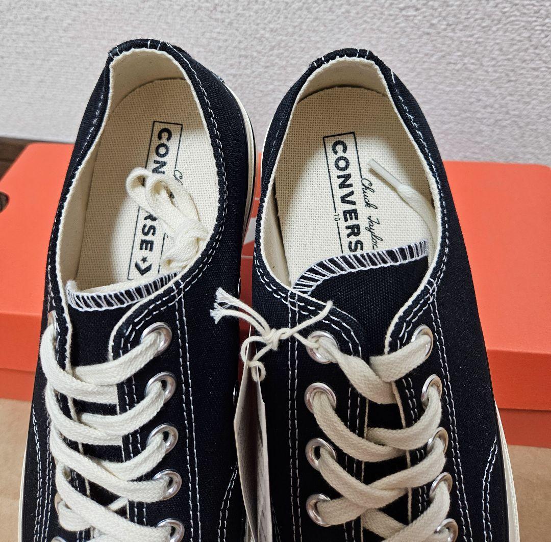 激安通販の CONVERSE】ct70 チャックテーラー ローカット BK 27.0 靴