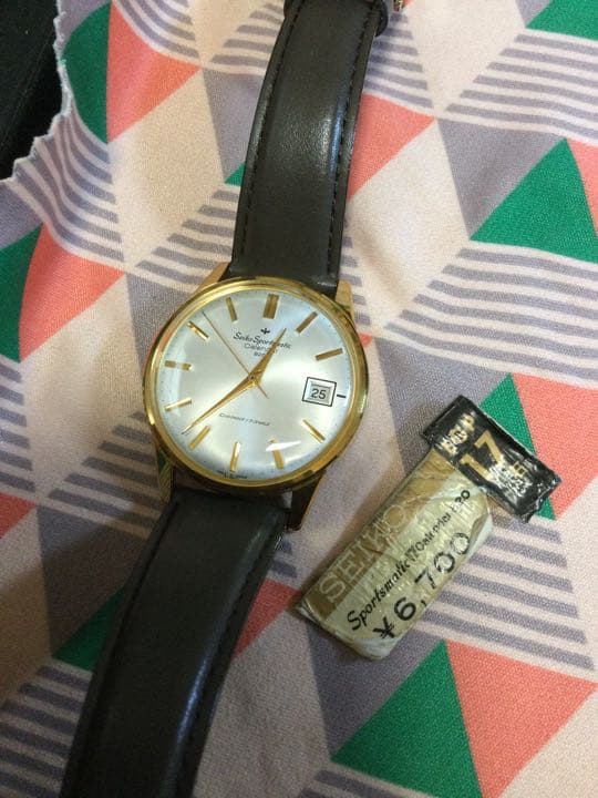 SEIKO セイコースポーツマチックカレンダー820 自動巻17石 N.O.S