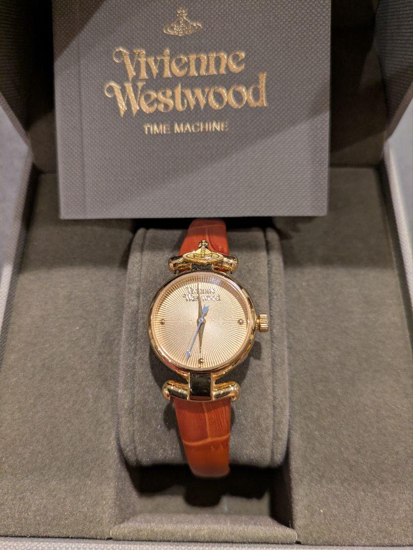 激安直営店 新 ブラウンレザー 腕時計 Westwood Vivienne - デザインFashion 時計