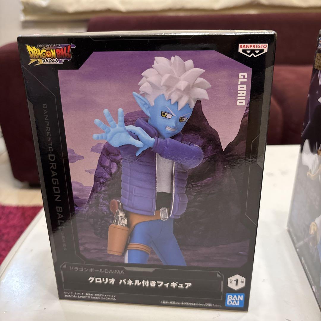 ドラゴンボール DAIMA グロリオ パネル付き フィギュア - メルカリ