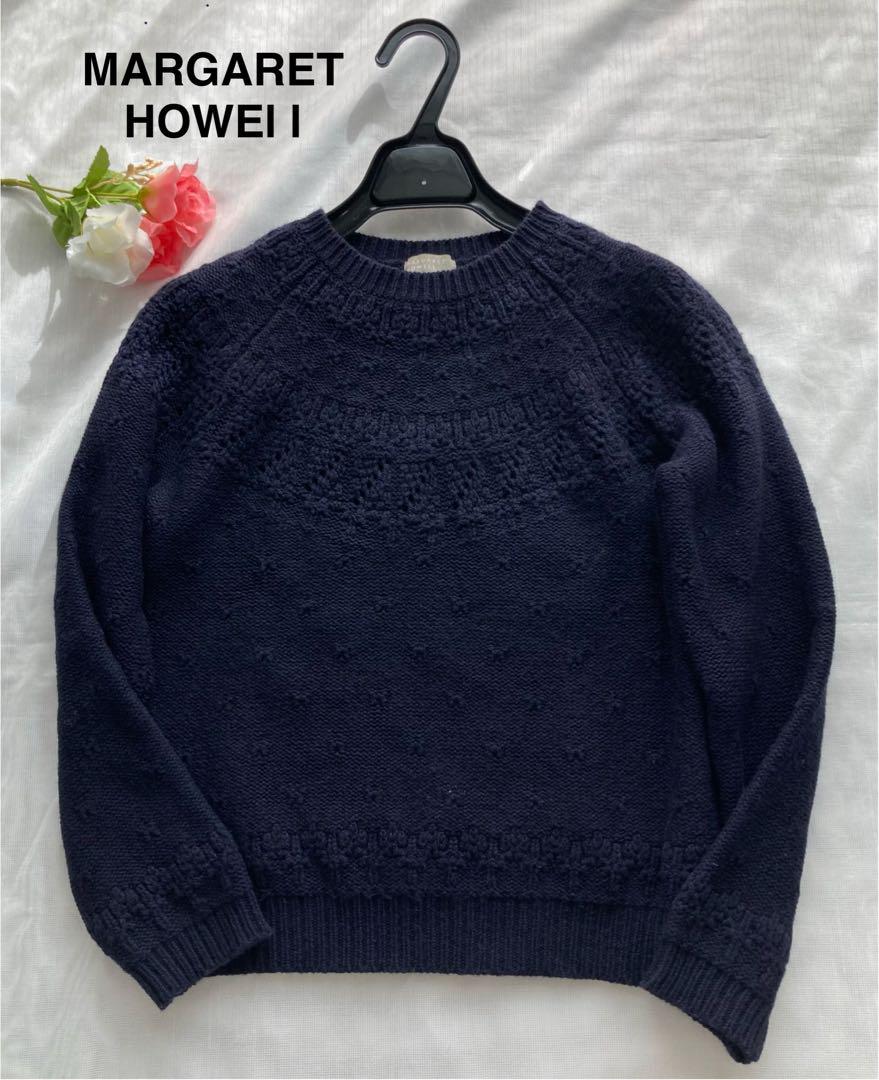 マーガレットハウエル MARGARET HOWELL ウール　ニット