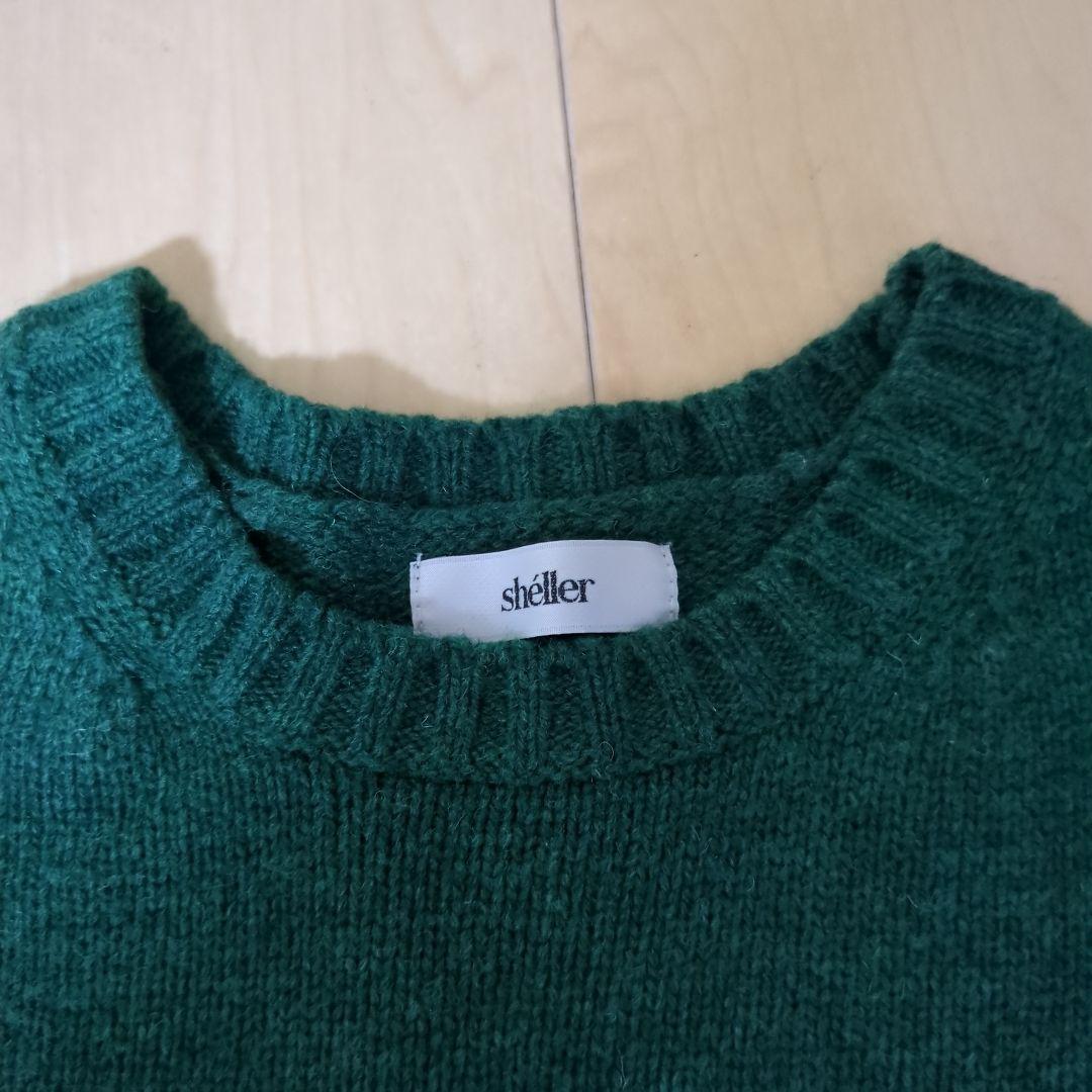 シェリエ sheller マルチカラーフェザーニット シェリエ sheller マルチカラーフェザーニット