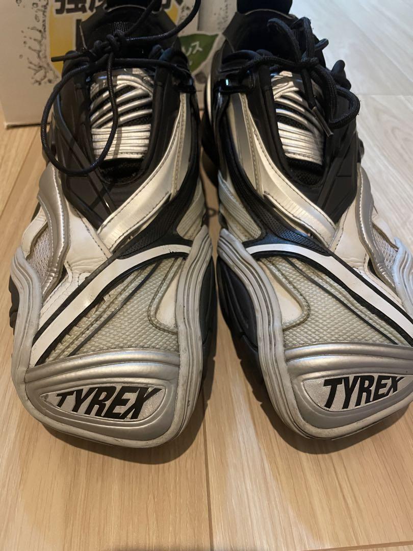 balenciaga tyrex 43 シルバーブラック
