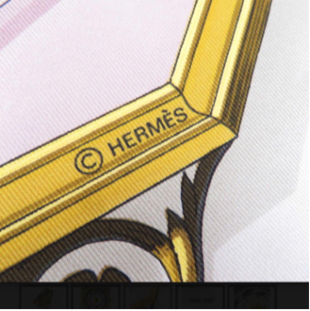 HERMES スカーフ　DIES ET HORE美品