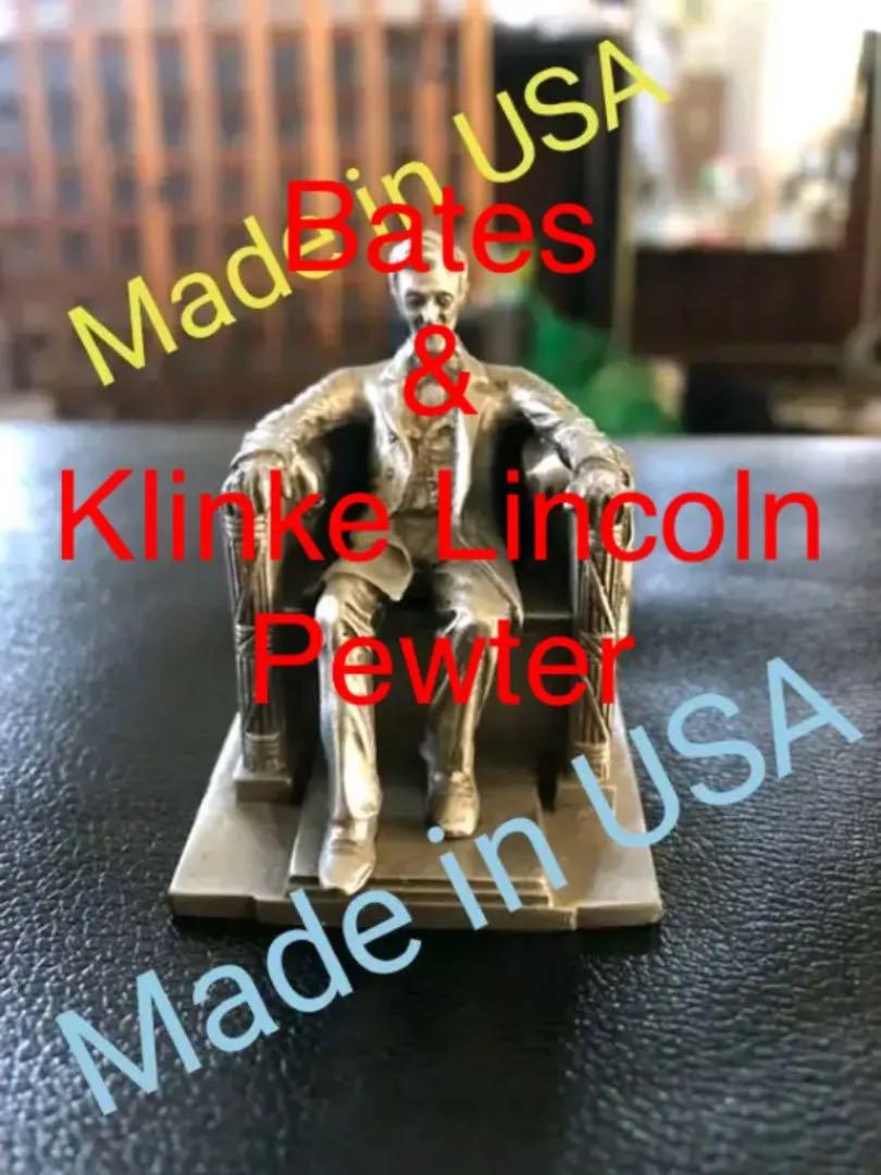 Bates & Klinke Lincoln Pewter リンカーン　USA