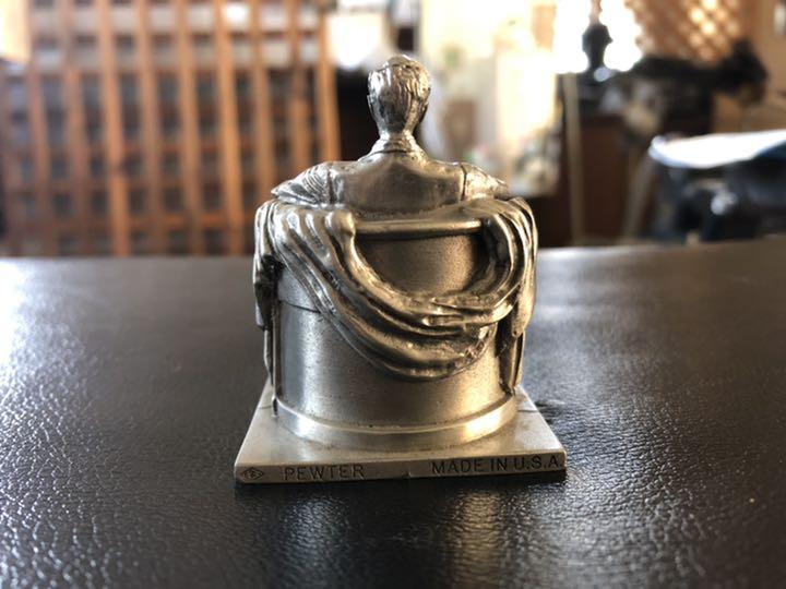 Bates & Klinke Lincoln Pewter リンカーン　USA