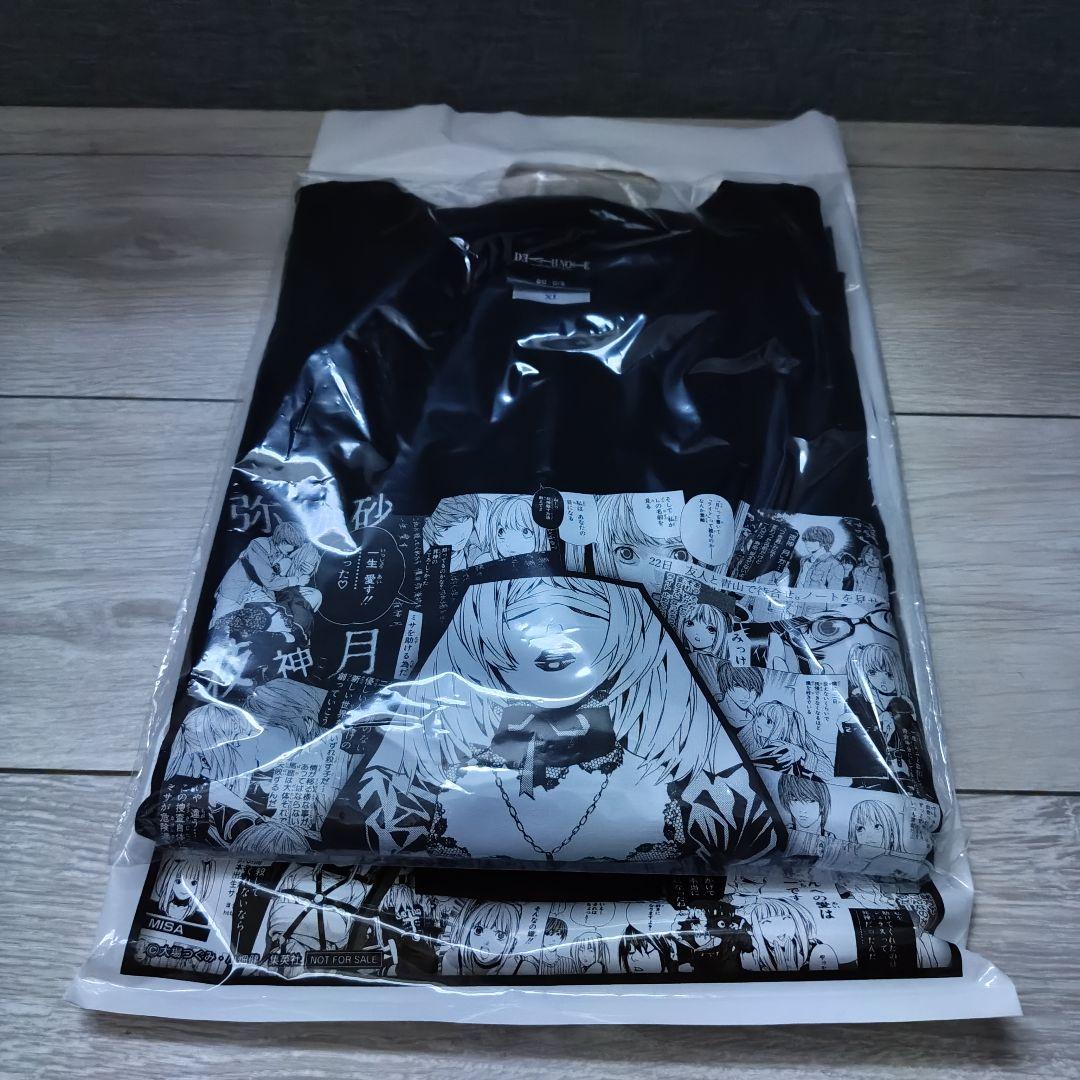 弥 海砂　ミサミサ Tシャツ　 XL デスノート　ポップアップ デスノート 弥海砂 ミサミサ ポップアップ Tシャツ XL