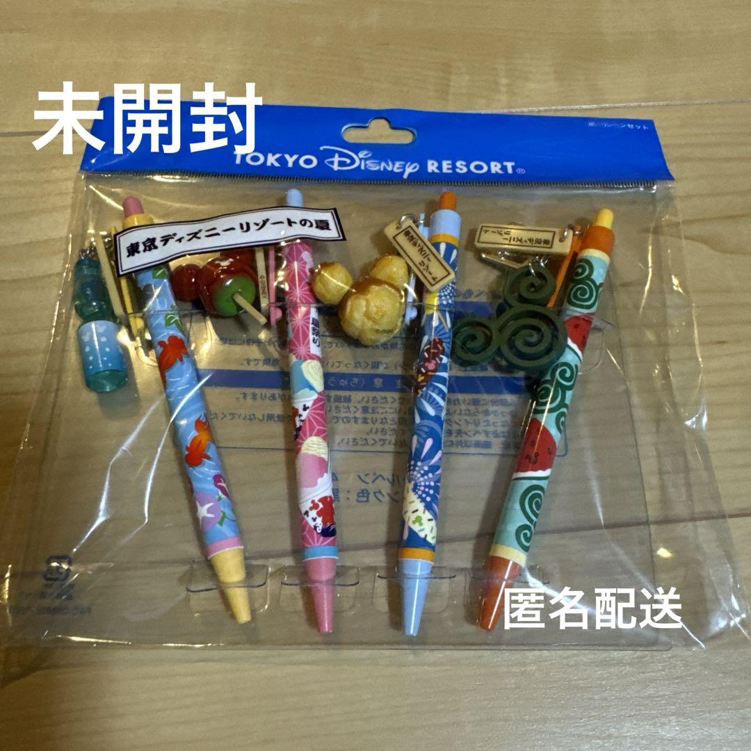 【レア】ディズニー夏祭りボールペンセット東京ディズニーリゾート