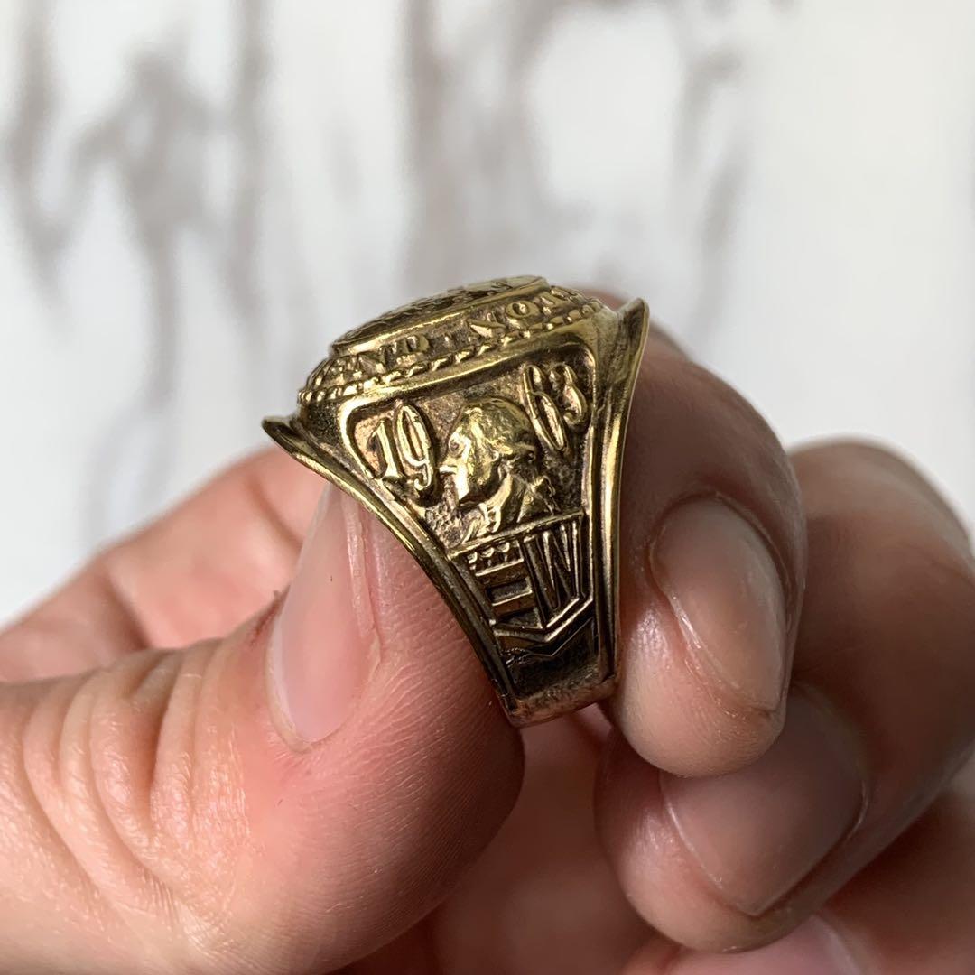 1960s college ring gold vantipue 19号
