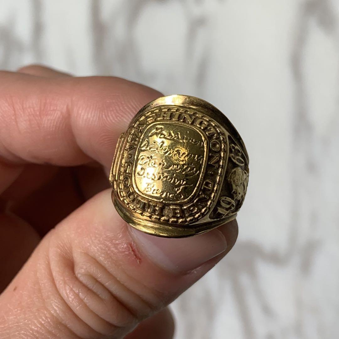 1960s college ring gold vantipue 19号
