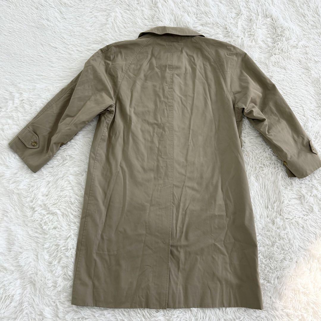 美品 Burberry ステンカラーコート ノバチェック Sサイズ