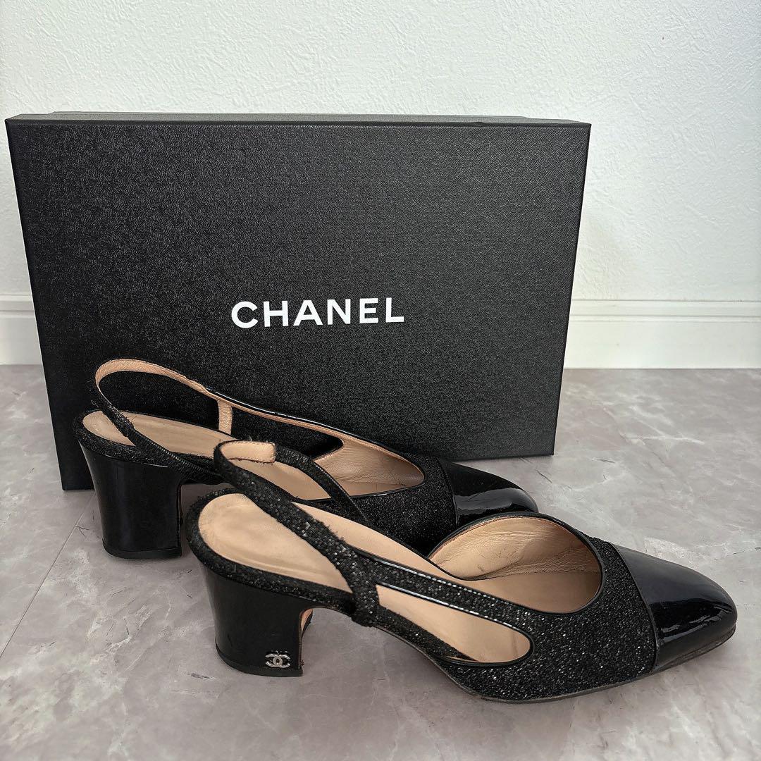 CHANEL シャネルスリングバックシューズ SLINGS 靴 サンダル