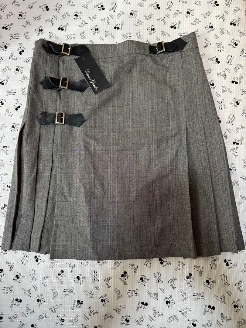 メンズプリーツラップスカート 在庫 SIZE