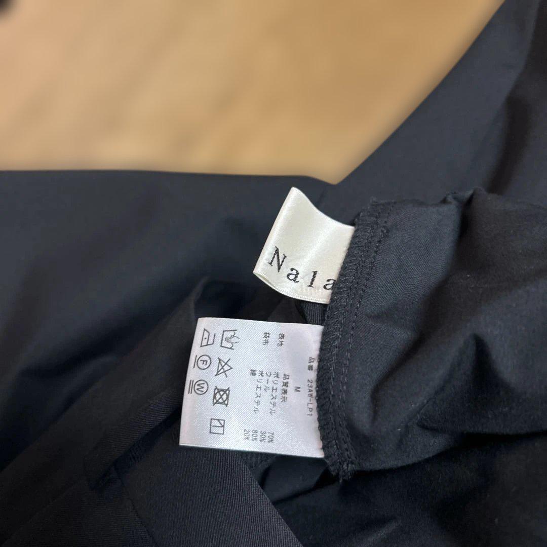 Nala High waist wide pants Ｍブラック