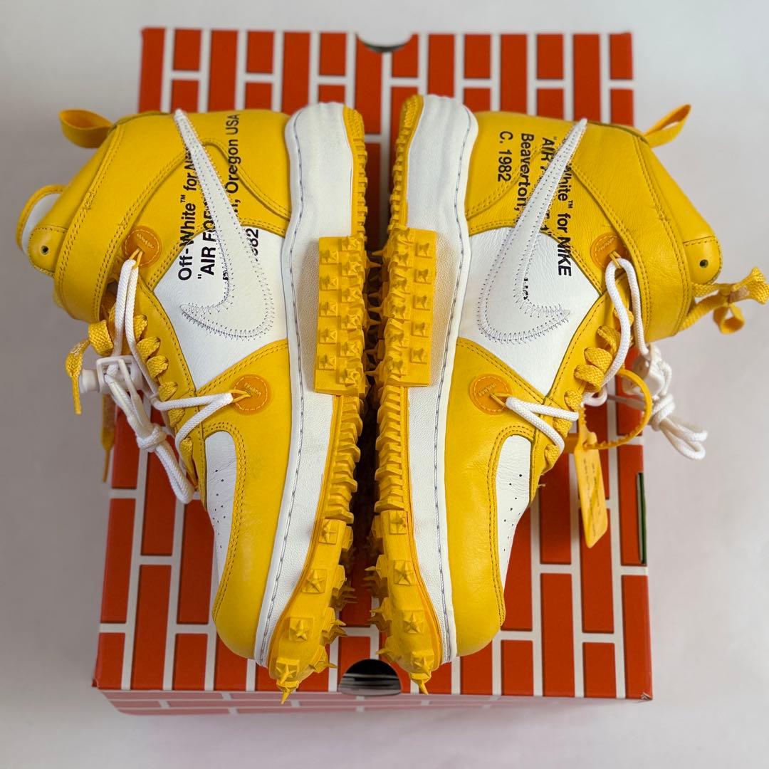 ★美品NIKE ナイキ Off-White エアフォース1 MID 29cm★