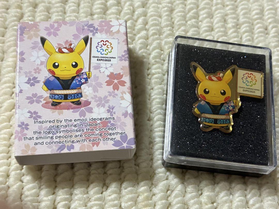 【新品未使用】大阪万博 EXPO ピカチュウ　ピンバッチ ピンバッジ ポケモン