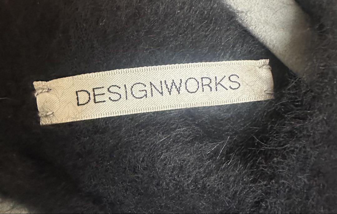 アバハウス　DESIGN WORKS フォックス　ブラック　カーディガン
