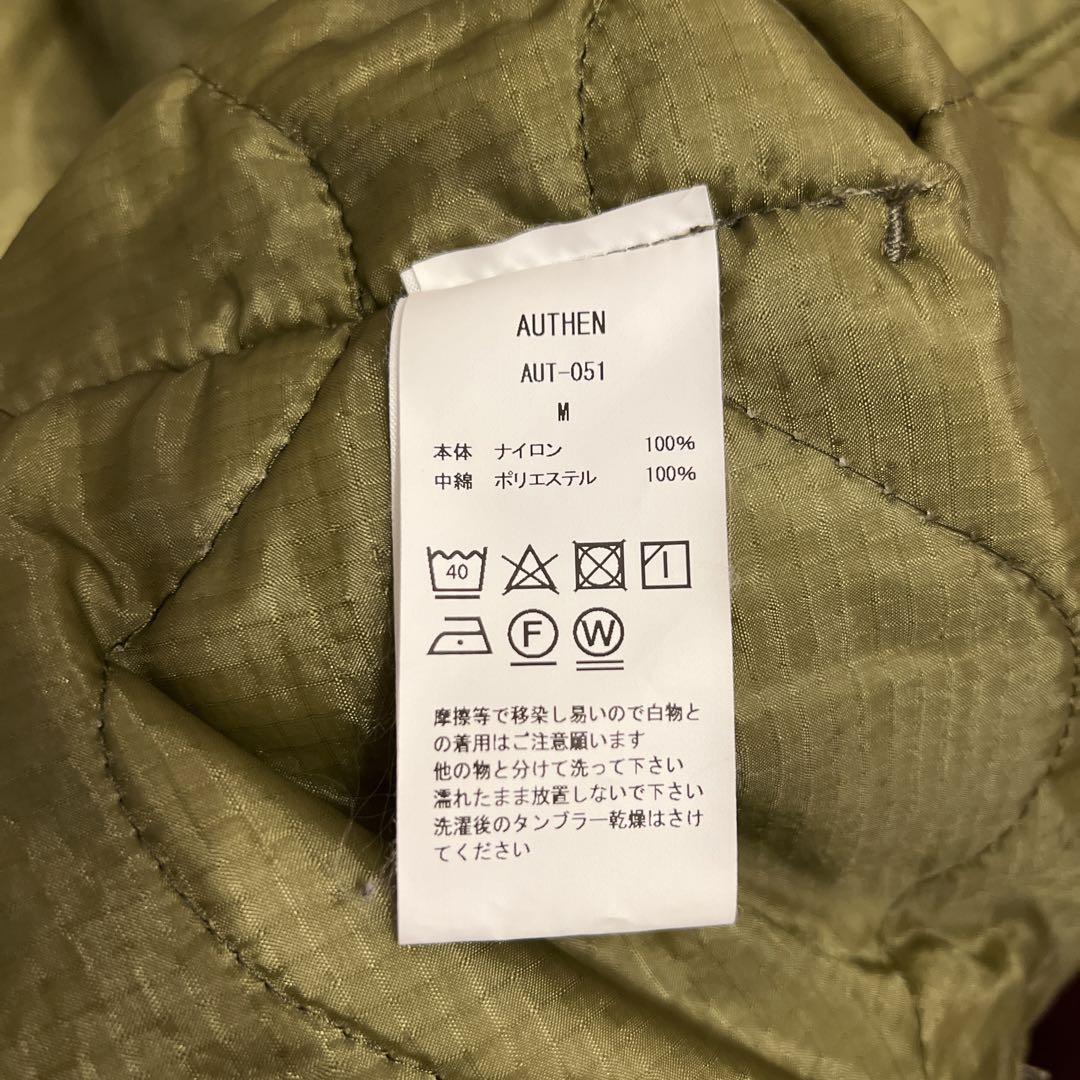 AUTHEN オーセン　アップサイクル ミリタリージャケット