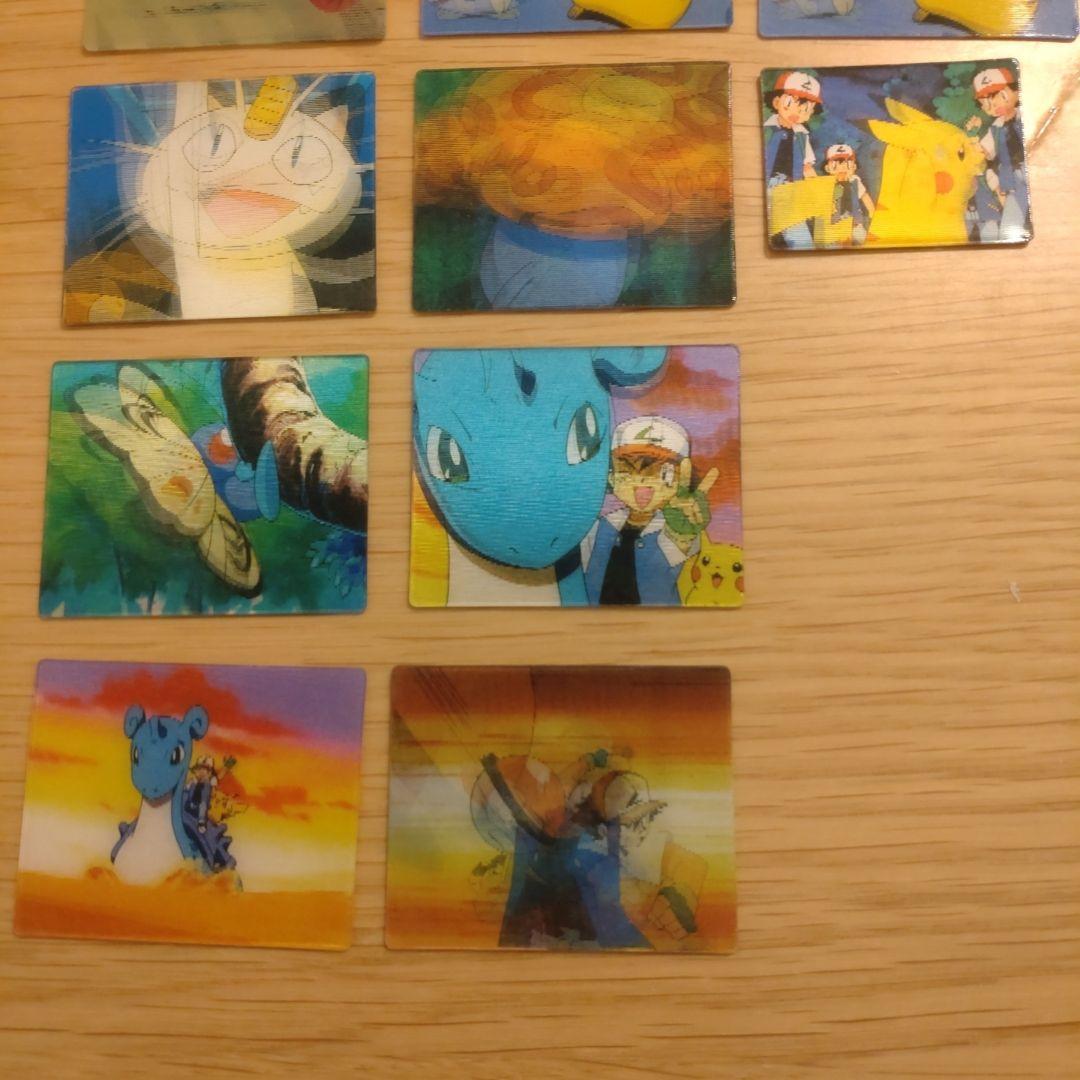 meiji ポケットモンスター スーパーチェンジカード 10枚セットやや傷や汚れあり UP786_INFO