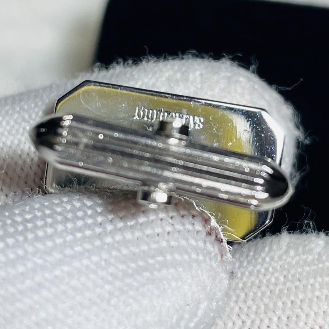 Burberry バーバリー ネクタイピン カフリンクス 馬　シルバー