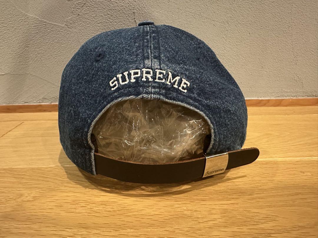 帽子 Supreme Washed Denim S Logo 6-Panel Cap